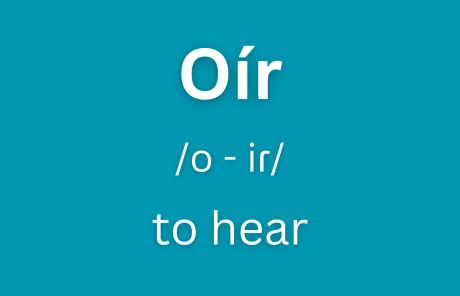 oir conjugation