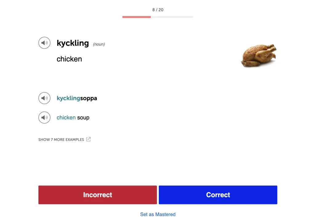 SwedishPod101 lesson