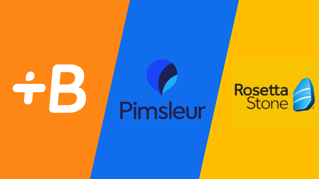 Babbel vs Pimsleur vs Rosetta Stone